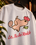 Le Tu Hi Rakh Unisex Oversized Dog Lover T-Shirt | Fitoutfit
